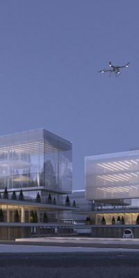 Arhitektonsko rešenje BIO4 Kampus, naučni centar