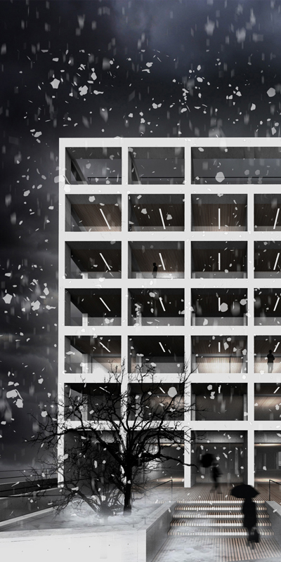 Idejno arhitektonsko rešenje Hotel Industry Banja Luka