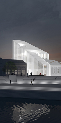 Prva nagrada na konkursu Narodni muzej Nis, projekat muzeja