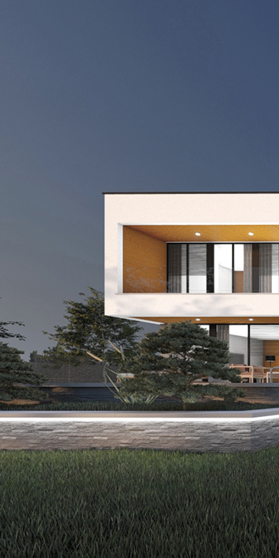 Porodična kuća Surduk, Arhitektonski projekat kuće za stanovanje